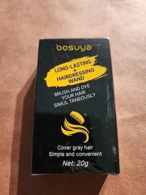 Bosuya Long-Lasting Hairdressing Wand Brownish Black Paste 20g Unisex